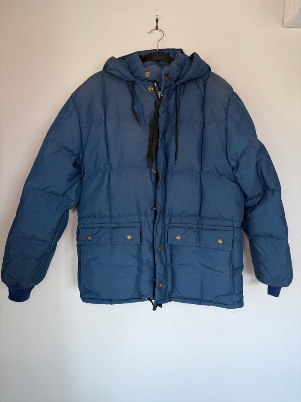 Vintage Eddie Bauer Gold Tag Goose Down Quilted Puffer Jacket Outdoors Winter